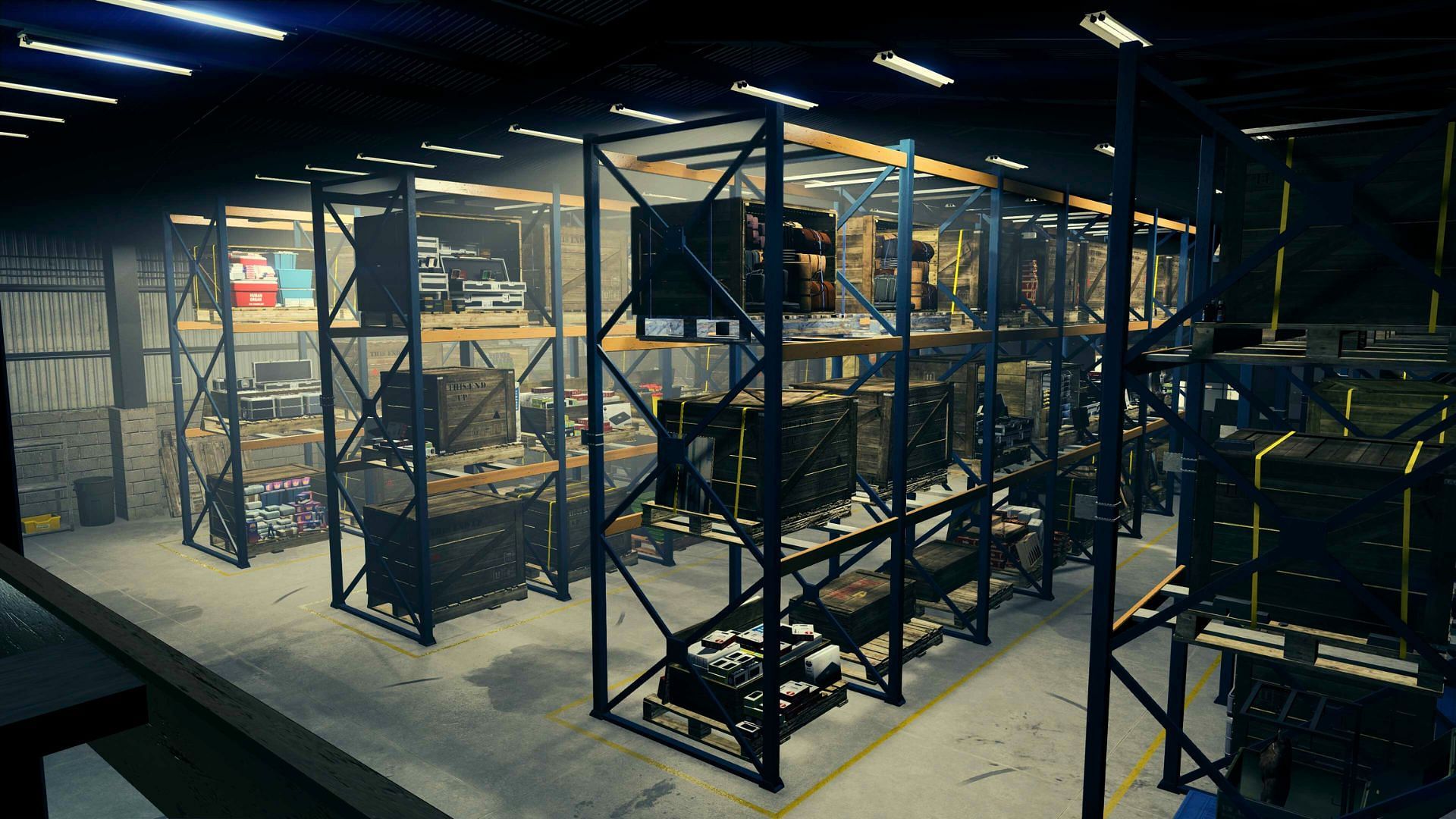 A picture of the Warehouses (Image via Rockstar Games)